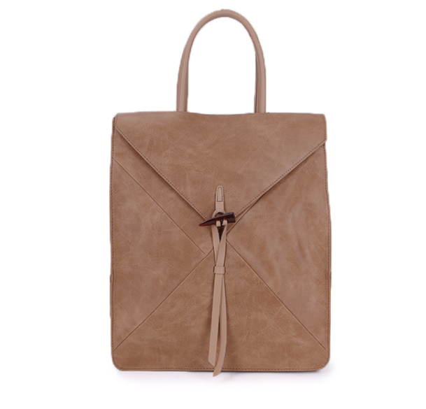 Kakhi Ribbon Backpack Bag
