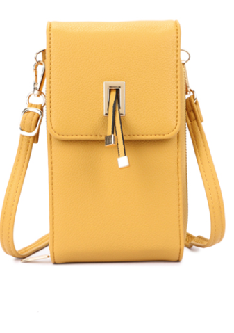 Yellow Crossbody C Bag