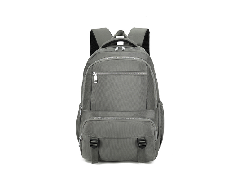 Grey Double Zip Para Combat Backpack Bag