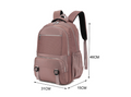 Dark-Pink Double Zip Para Combat Backpack Bag