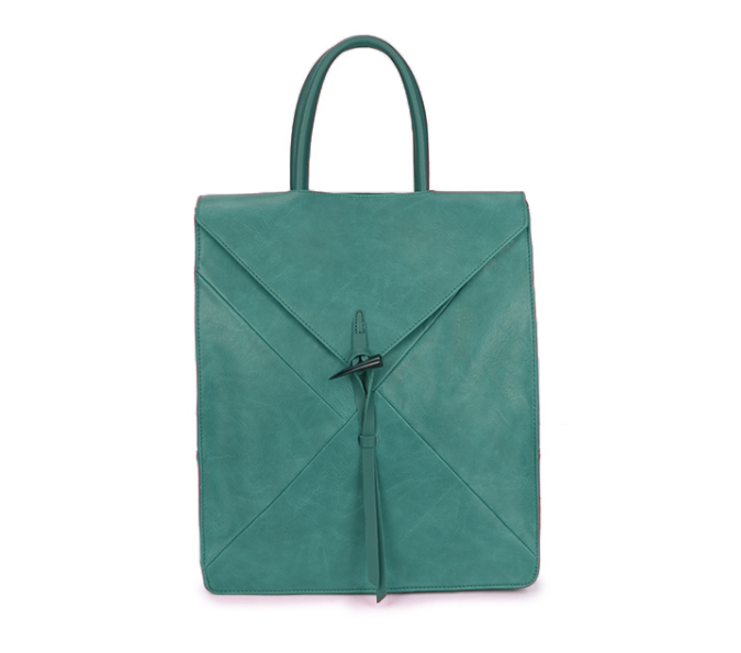 Teal Ribbon Backpack Bag