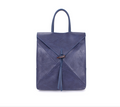 Navy Ribbon Backpack Bag